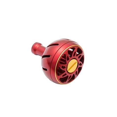Daiwa SLP Works Color Aluminum Round Knob L Red Discovery Japan Mall