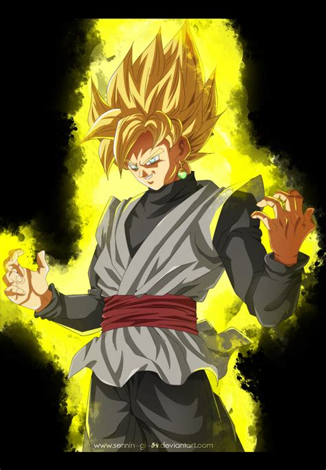 Black Goku Ssj By Sennin Gl 54 On Deviantart