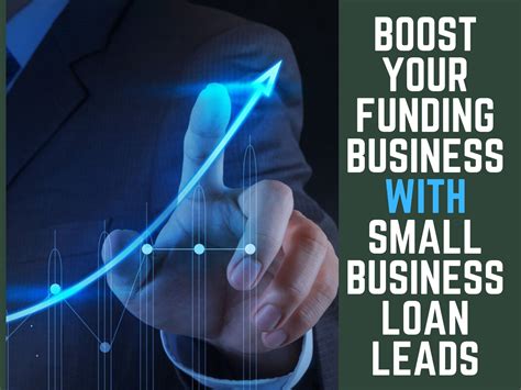 A Man In A Business Suit Is Pointing To A Line Graph With The Words Boost Your Funding Business