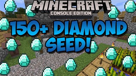 Minecraft Xbox And Playstation Tons Of Diamonds Seed 150