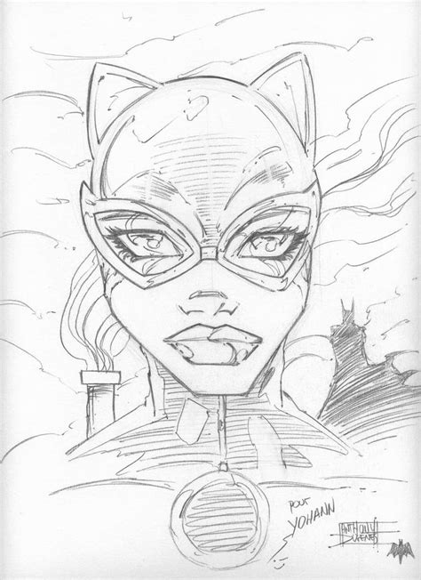 Anthony Dugenest Catwoman By Yosegaman On Deviantart