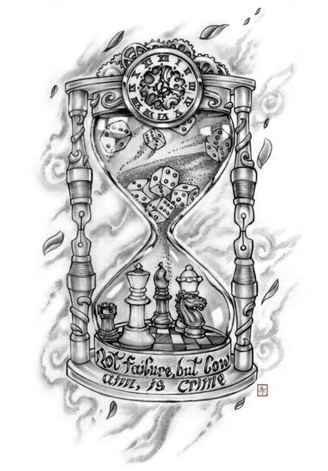 Hourglass Hourglass Tattoo Time Piece Tattoo