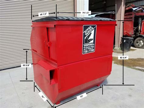 Types Of Dumpsters River Parish Disposal Company