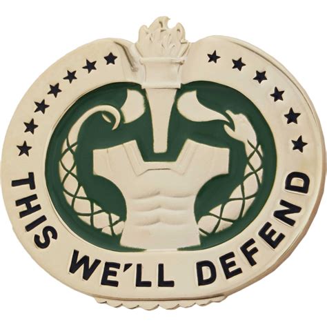 Army Badge Drill Sergeant 22k Miniature Badges Mirror Finish