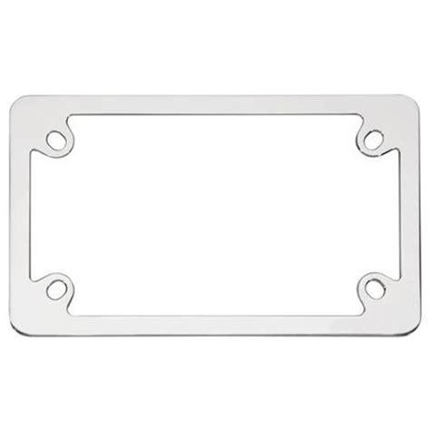 Motorcycle License Plate Frame Neo Chrome