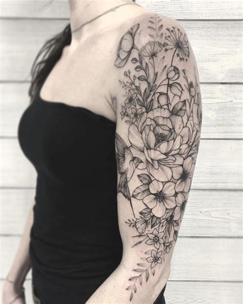 108 Gorgeous Floral Arm Tattoos Design Make You Elegance Koees Blog Tattoos For Women Half