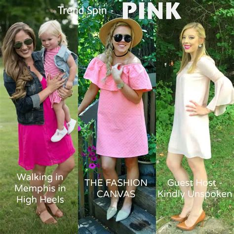 Pretty In Pink Trend Spin Linkup Kindly Unspoken