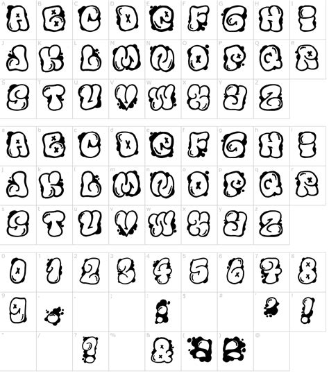 No download or any special software is required. El&Font Bubble Font Download