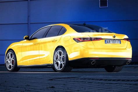 Alfa Romeo Alfetta 2018: il rendering di Autoexpress