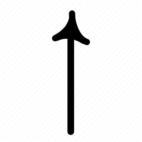 Accented Arrow Fancy Point Up Icon Download On Iconfinder
