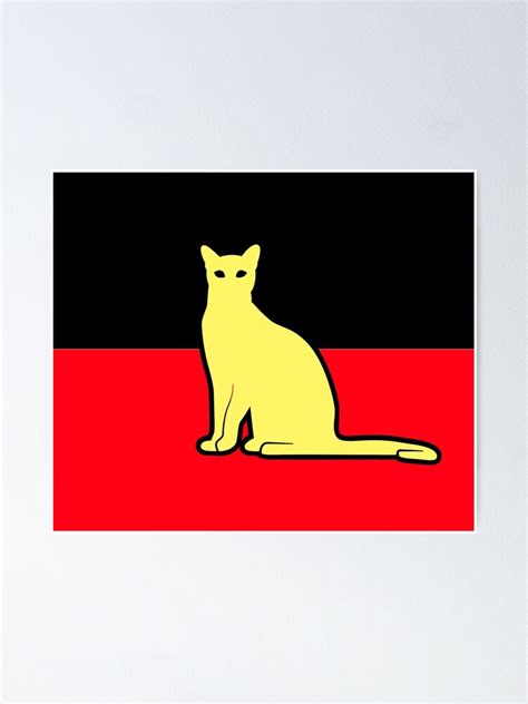 Aboriginal Cat Poster For Sale By Beautifultd Redbubble