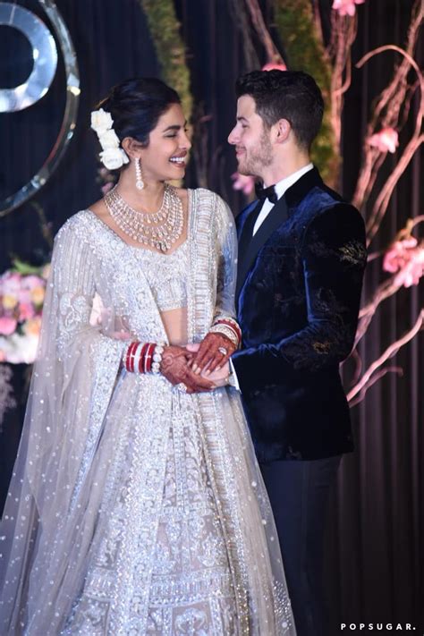 Priyanka chopra and nick jonas. Nick Jonas and Priyanka Chopra Wedding Pictures | POPSUGAR ...