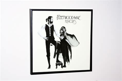 Fleetwood Mac Framed Vinyl Record “rumours” Fleetwood Mac Fleetwood