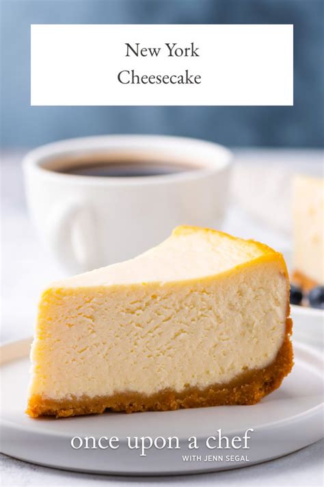 Classic New York Cheesecake Once Upon A Chef