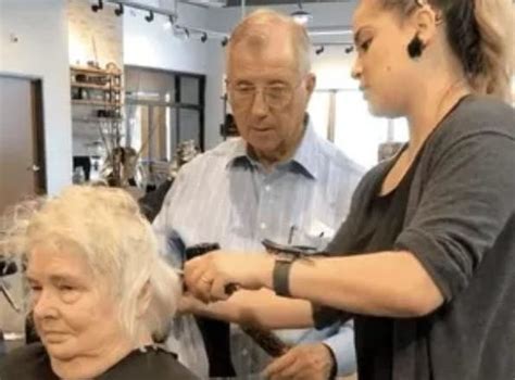 This Loving Husband Learned How To Style Her Wifes Hair As She Was No Longer Able To Do It