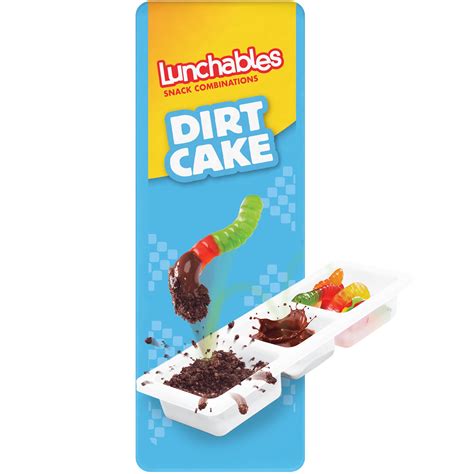 Lunchables Snack Combinations Dirt Cake Snack Pack 195 Oz Package