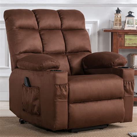 Buy CANMOV Power Lift Recliner Chairs for Elderly Overstuffed Fabric