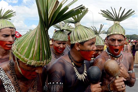 Brazil Indigenous People Set Up Protest Camp To Demand Land Rights Red Power Media