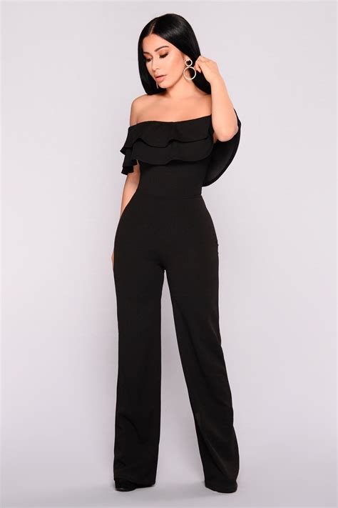 Ready To Ruffle Jumpsuit Black 2019 CREATE YOUR OWN STYLE