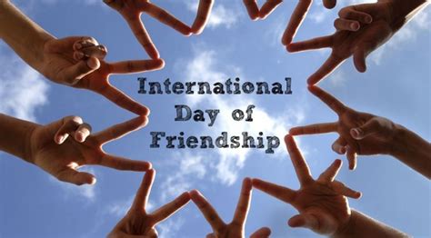 The founder of the holiday is joyce hall. international friendship day Archives - Hip New Jersey