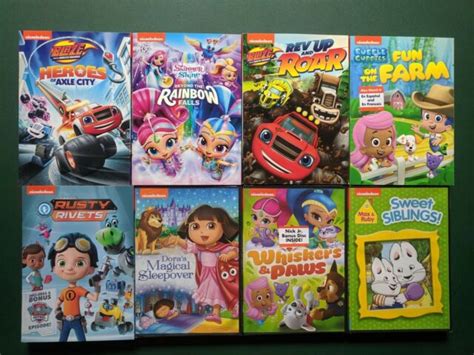 Nickelodeon Show Collection 8 Dvds 5 Slipcovers Sealed Free Ship