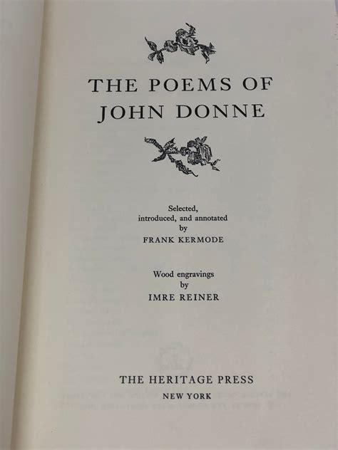 the poems of john donne heritage press sandglass 1970 george macy co limited edition collectible