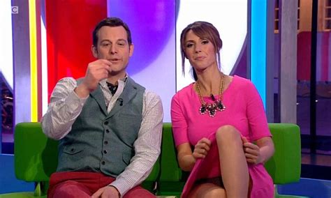 Alex Jones Flashes Her Underwear On Bbcs The One Show Daily Mail Online