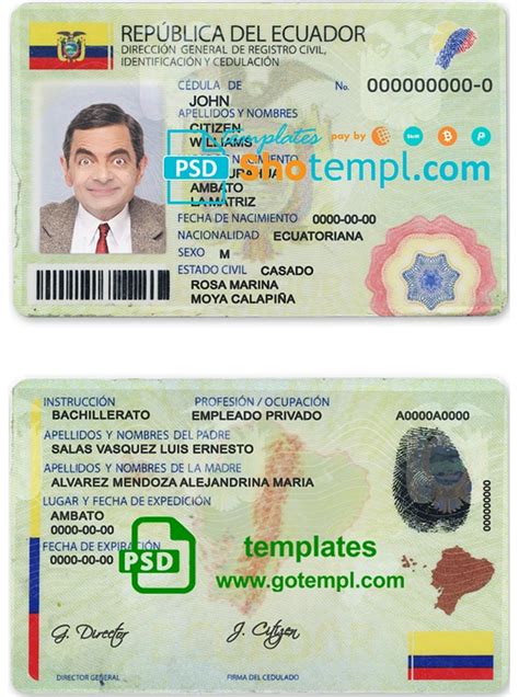 Pin On Id Card Templates