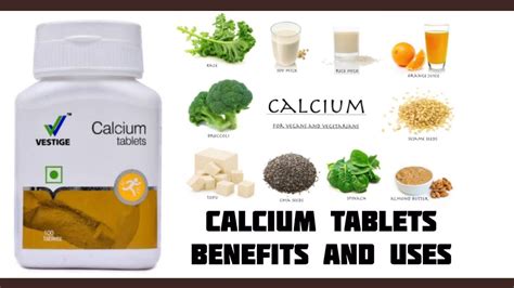 vestige calcium tables benefits and uses youtube