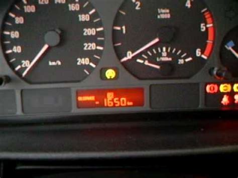 BMW E46 - 318d - HowTo reset Oilservice Information ...