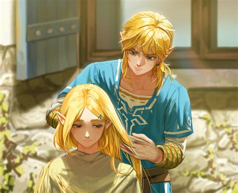 Link And Zelda Made By Nuavic On Twitter R Breath Of The Wild