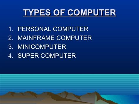Basics Of Computer System Ppt
