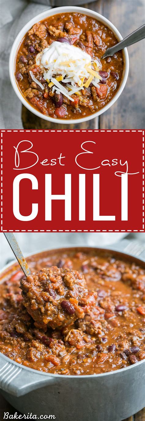 This Recipe For My Best Chili Is A Major Favorite Around Here Its A