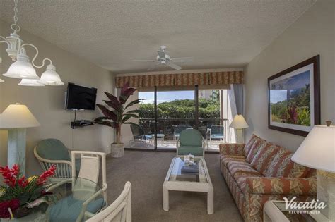 Papakea c403 boasts ocean views and two stories of living space. One-Bedroom | Sands of Kahana | Maui Condo Rentals
