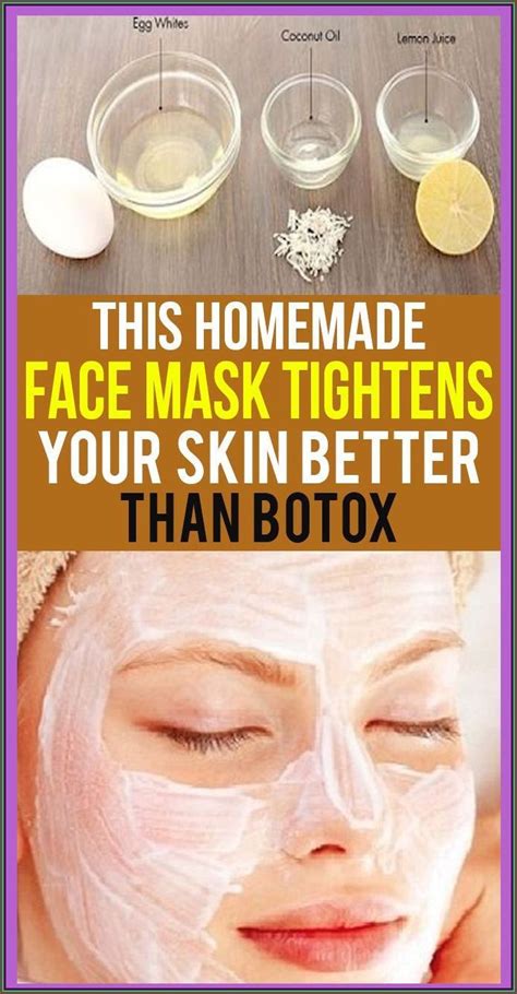 Skin Tightening Homemade Cream Better Than Botox Artofit
