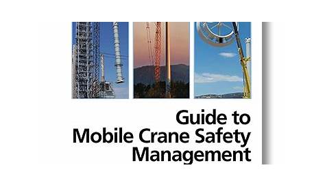 crane safety manual for operators/users