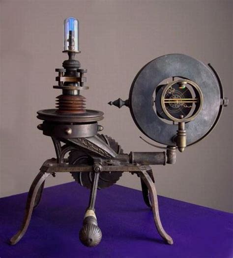 Donovans Steampunk Devices Miraculously Pretty Or Bizarre Hometone