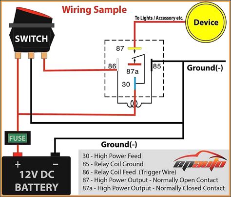 Toyota 5 Pin Relay Wiring Diagram Diagrams Resume Template