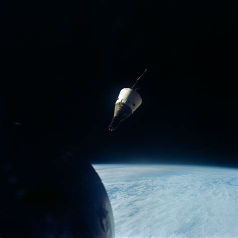 View Of The Gemini 6 And Gemini 7 Rendezvous 3000 X 3000 R