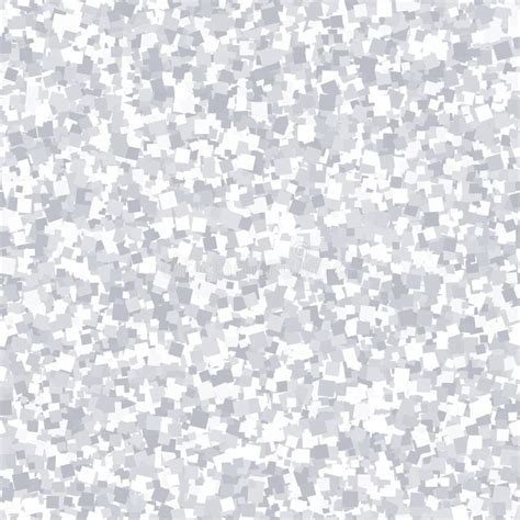 Silver Glitter Texture Seamless Pattern Stock Vector Illustration Of