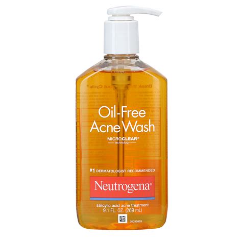 Neutrogena Oil Free Acne Wash 9 1 Fl Oz 269 Ml IHerb