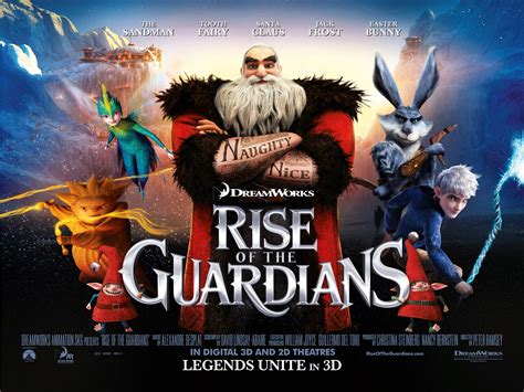 Rise Of The Guardians Uk Quad Poster