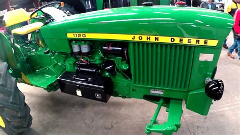 1971 John Deere 1120 27 Litre 3 Cyl Diesel Tractor Youtube