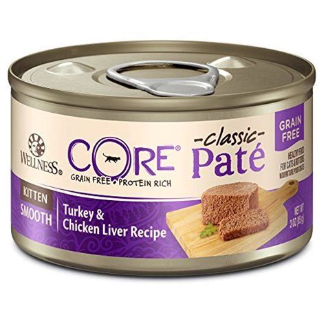 6 more top rated (5 star) kitten foods: Wellness Core Natural Grain Free Wet Canned Cat Food ...