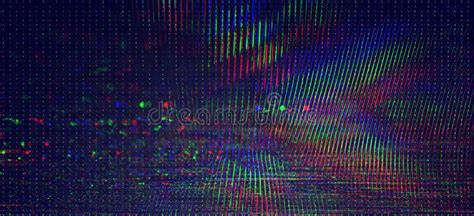Test Screen Glitch Texture Background Stock Image Image Of Error