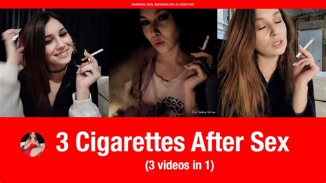 3 Cigarettes After Sex Real Smoking Girl Clips4sale