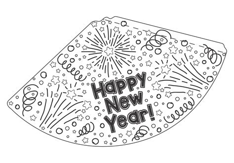 Free Printable Printable New Years Hats