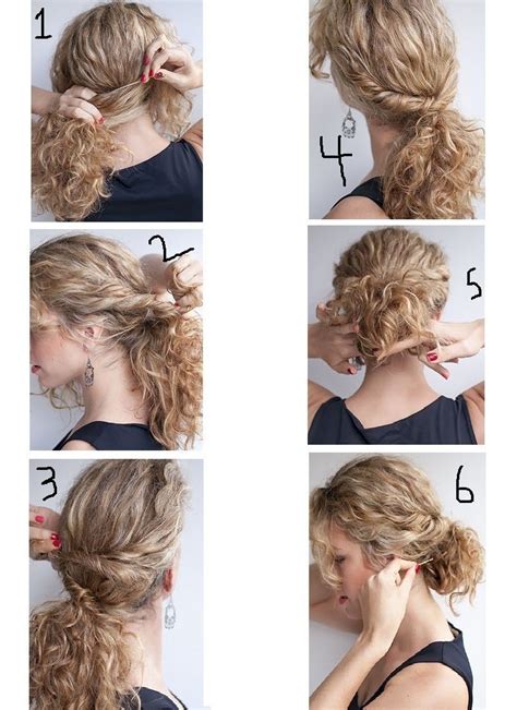 Step By Step Easy Curly Hairstyles Wavy Haircut