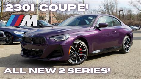 Walk Around And Overview 2023 Bmw 230i Xdrive Coupe In Thundernight