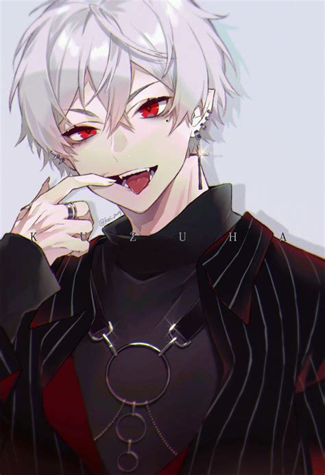 Safebooru - 1boy bangs black jacket black shirt commentary request ear